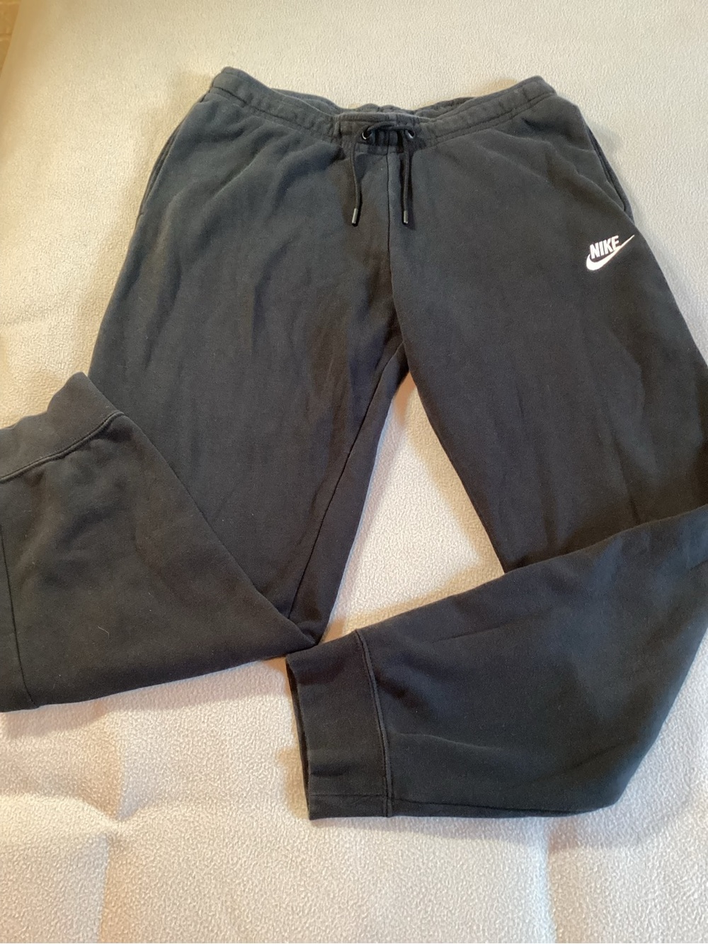 Nike Sportswear Essential Women's Fleece Jogger Pants Black Size Med BV4095-010